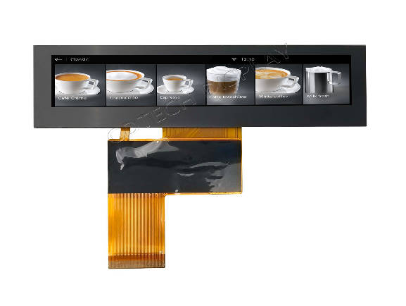 Stretched Bar LCD Display